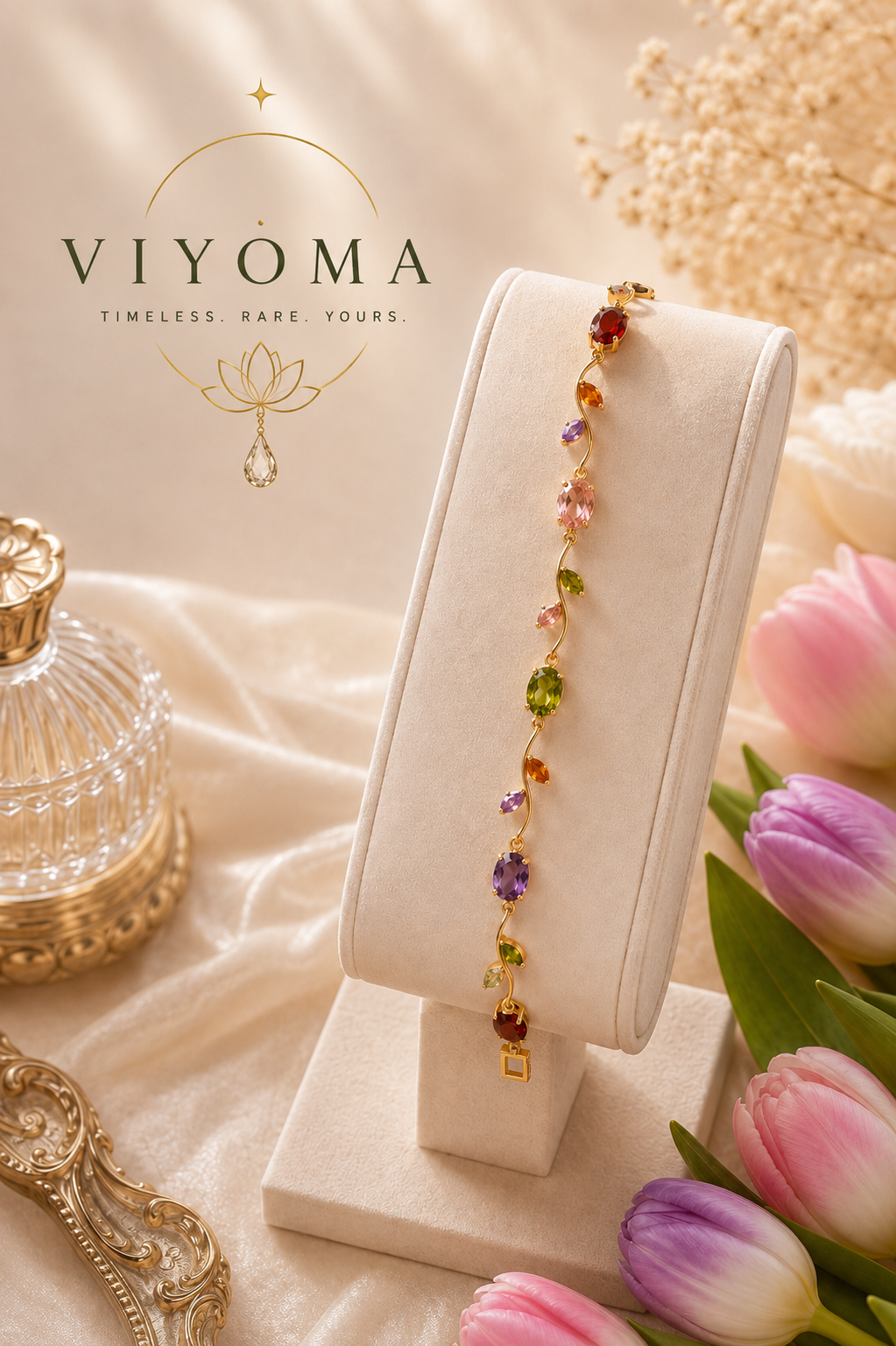 VIYOMA Elysian Petal Bracelet
