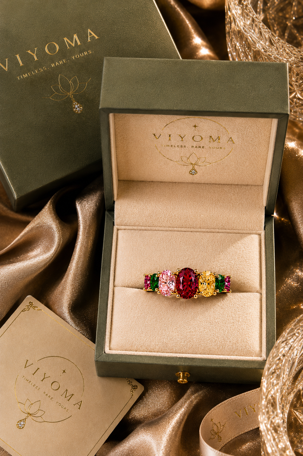 VIYOMA Regal Spectrum Ring