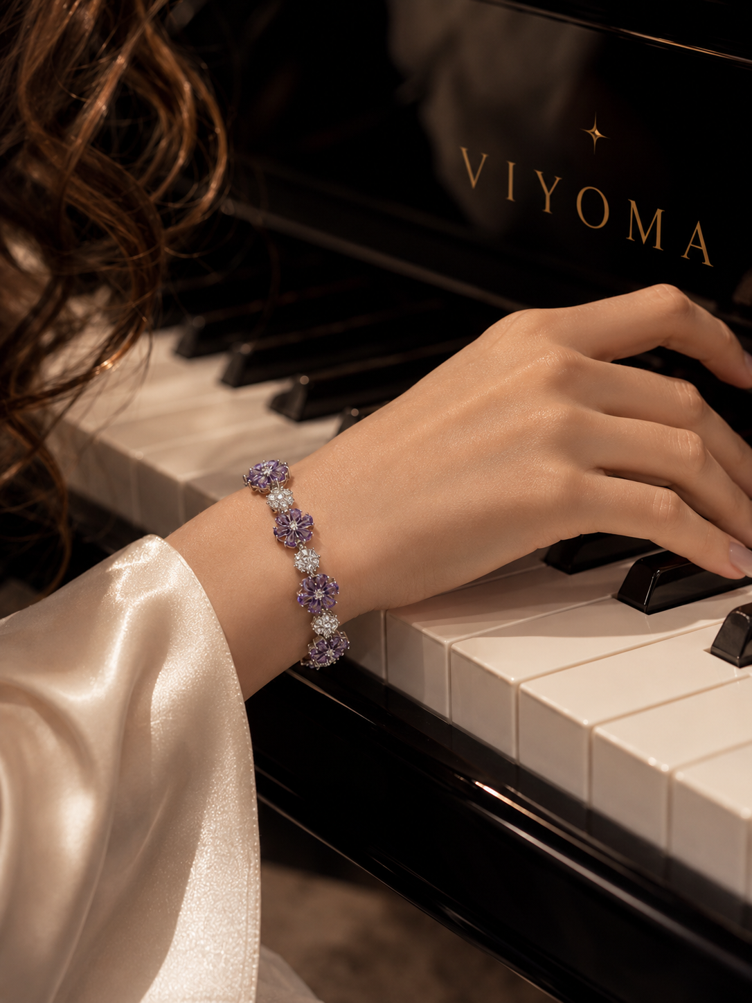 VIYOMA Lavender Reverie Bracelet