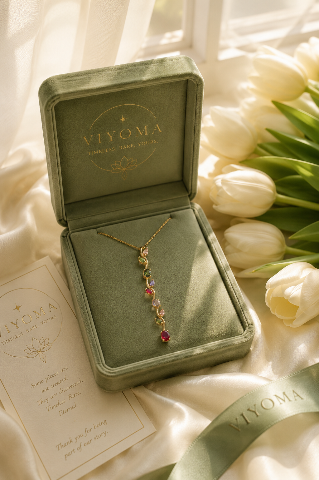 VIYOMA Vasantika Drop Pendant