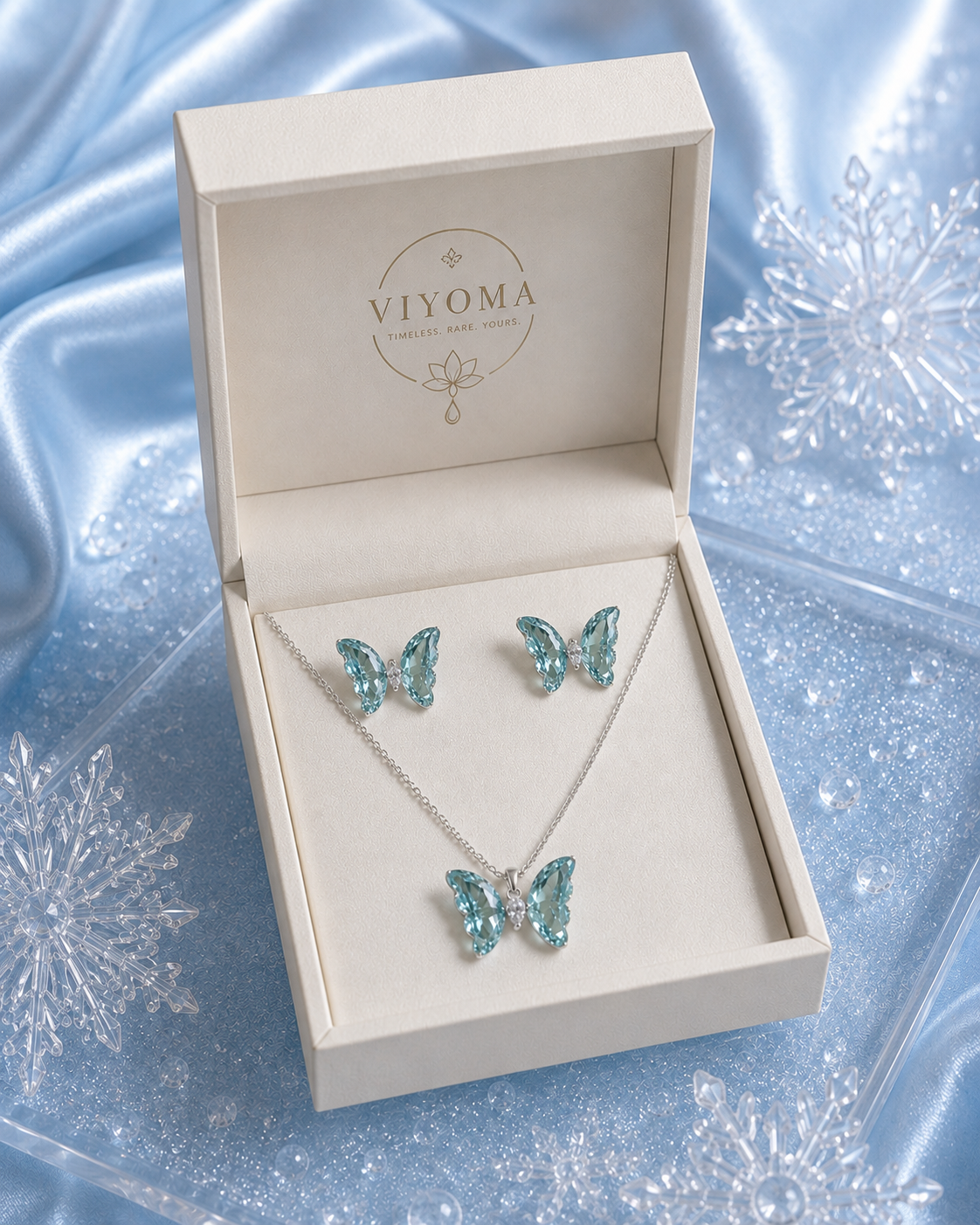 VIYOMA Glacier Papillon Set