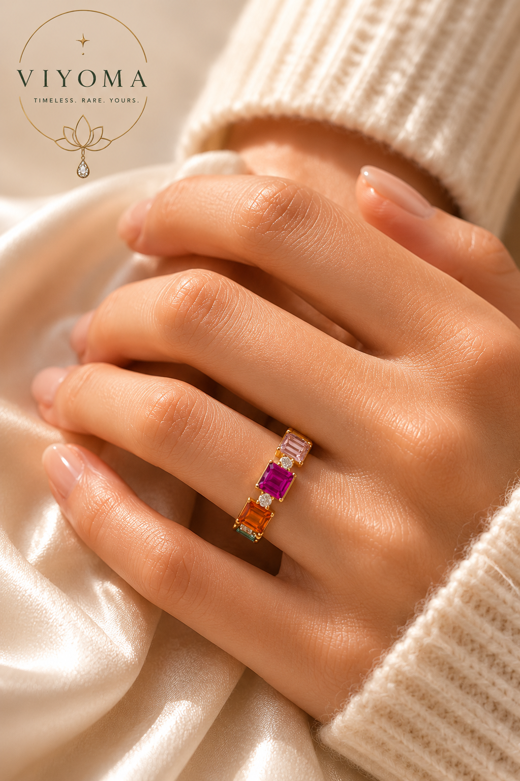 VIYOMA Candy Luxe Ring
