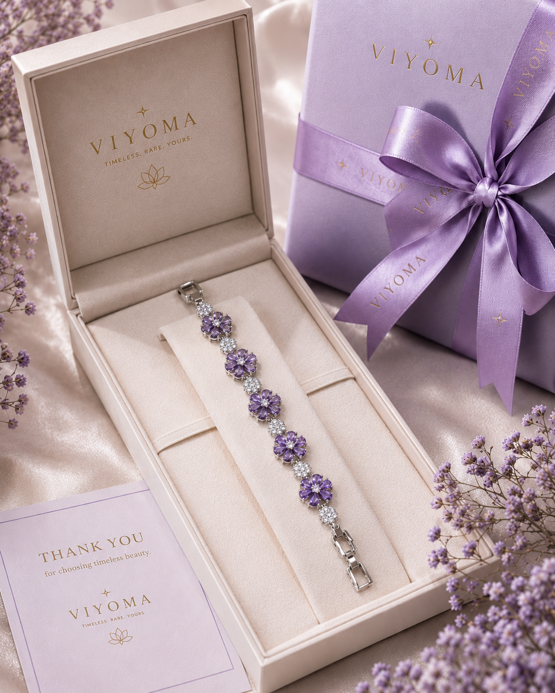 VIYOMA Lavender Reverie Bracelet