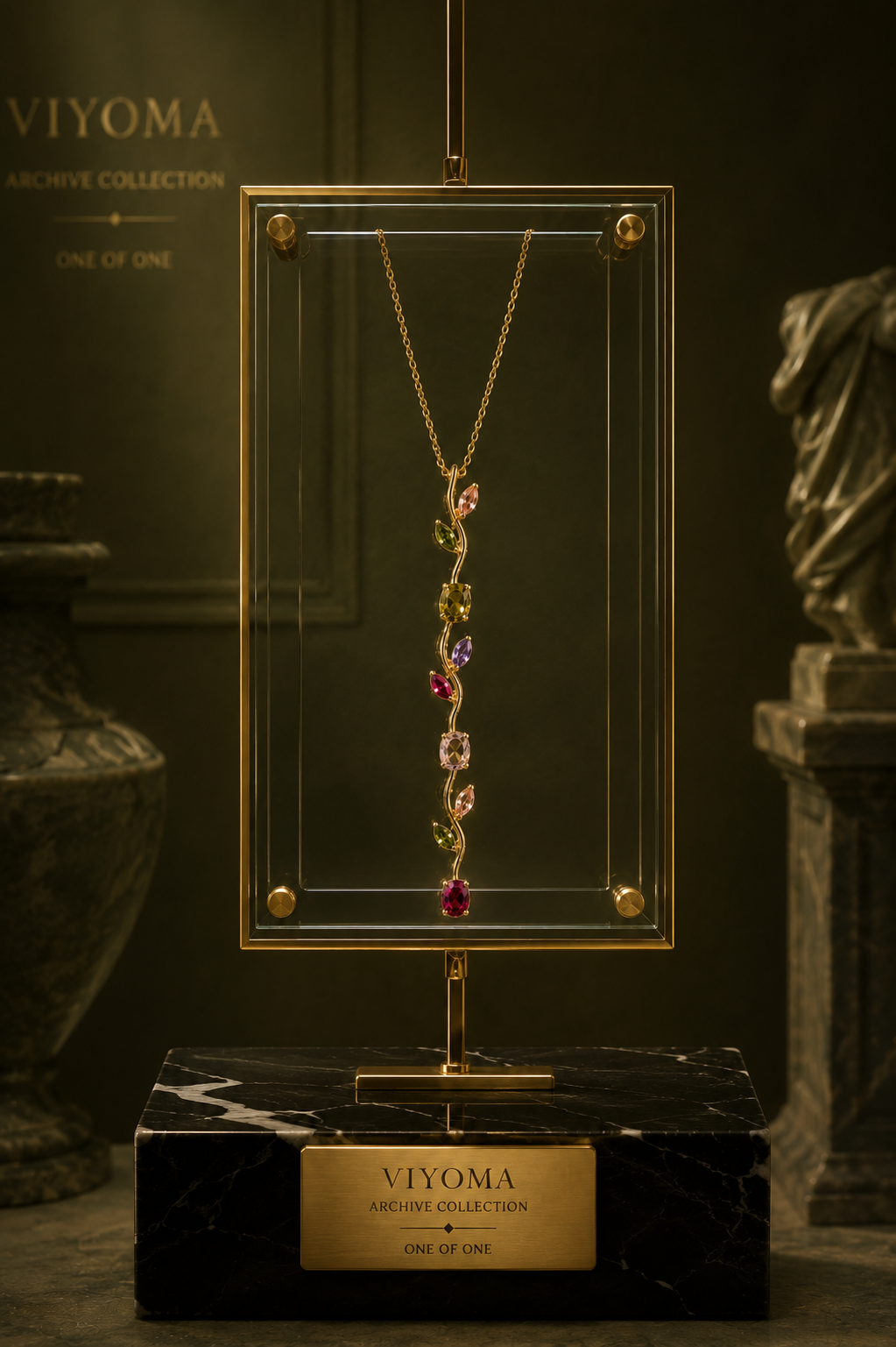 VIYOMA Vasantika Drop Pendant