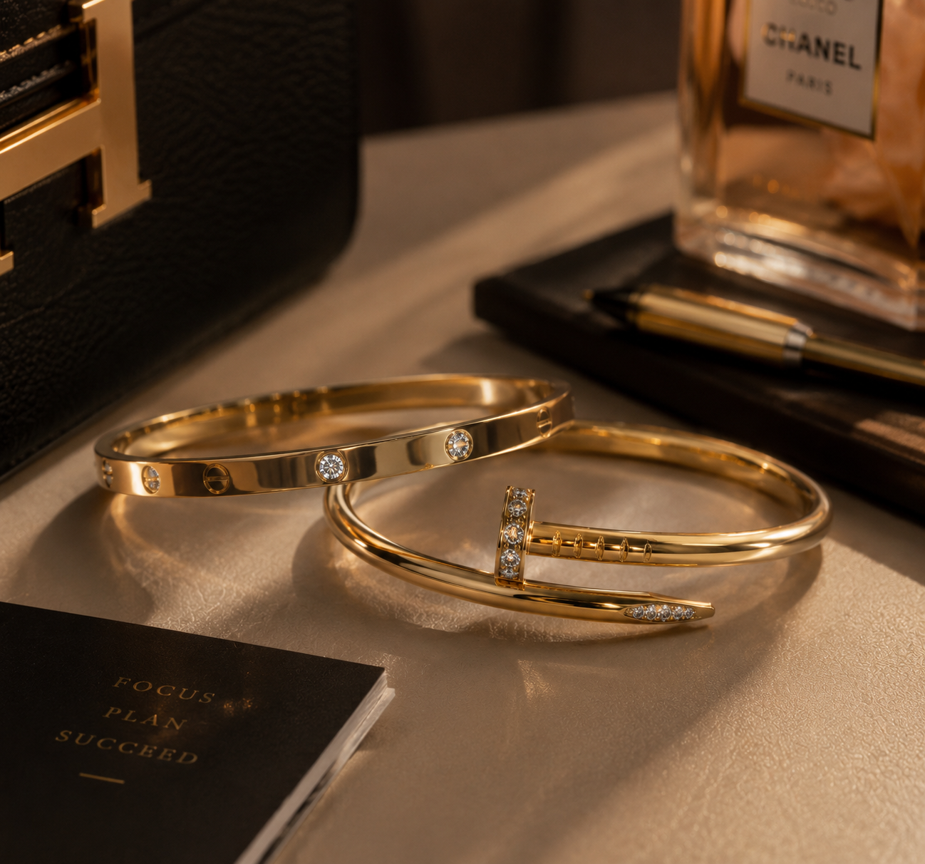 VIYOMA Éclat Nail Luxe Bracelet Set