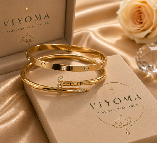 VIYOMA Éclat Nail Luxe Bracelet Set