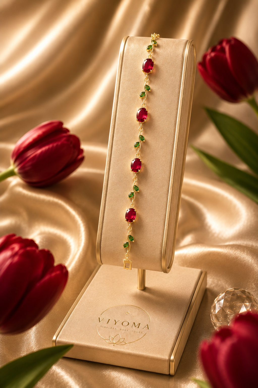 VIYOMA Scarlet Tulip Bracelet