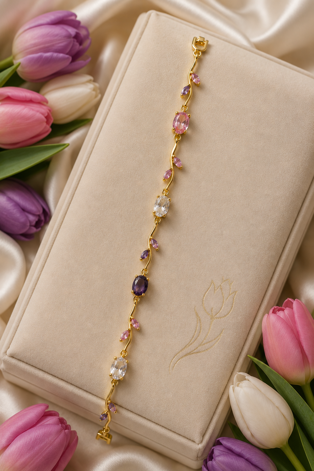 VIYOMA Tulip Twilight Bracelet