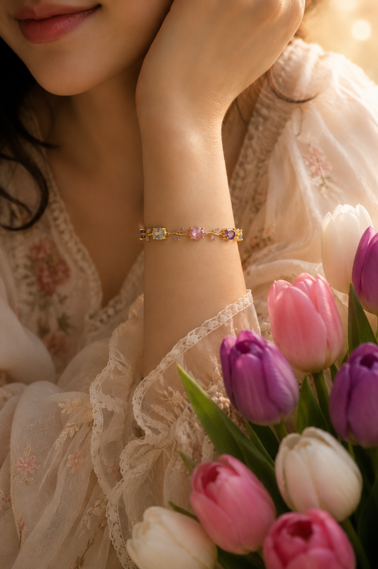 VIYOMA Tulip Twilight Bracelet