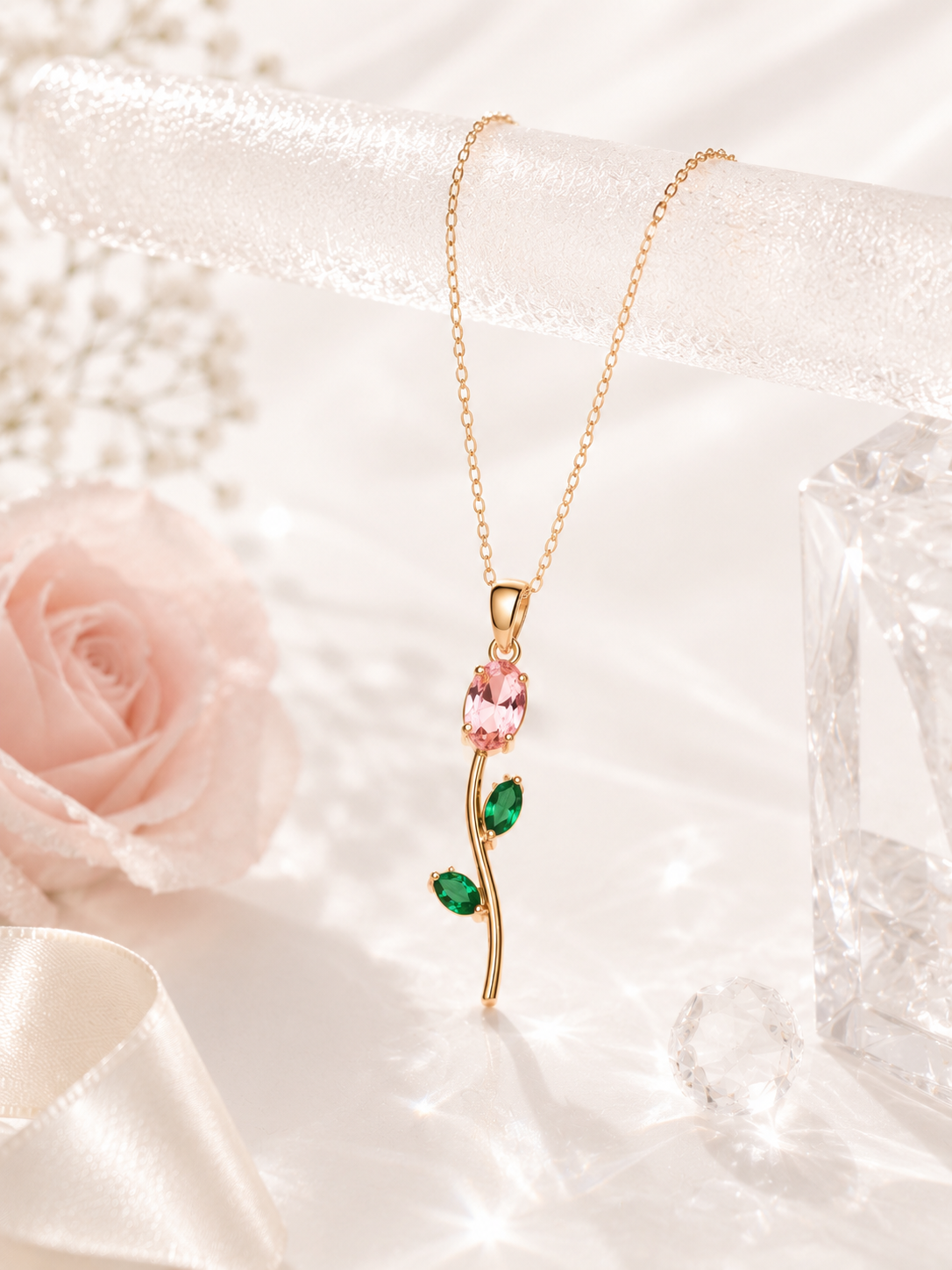 VIYOMA Sakura Tulip Pendant