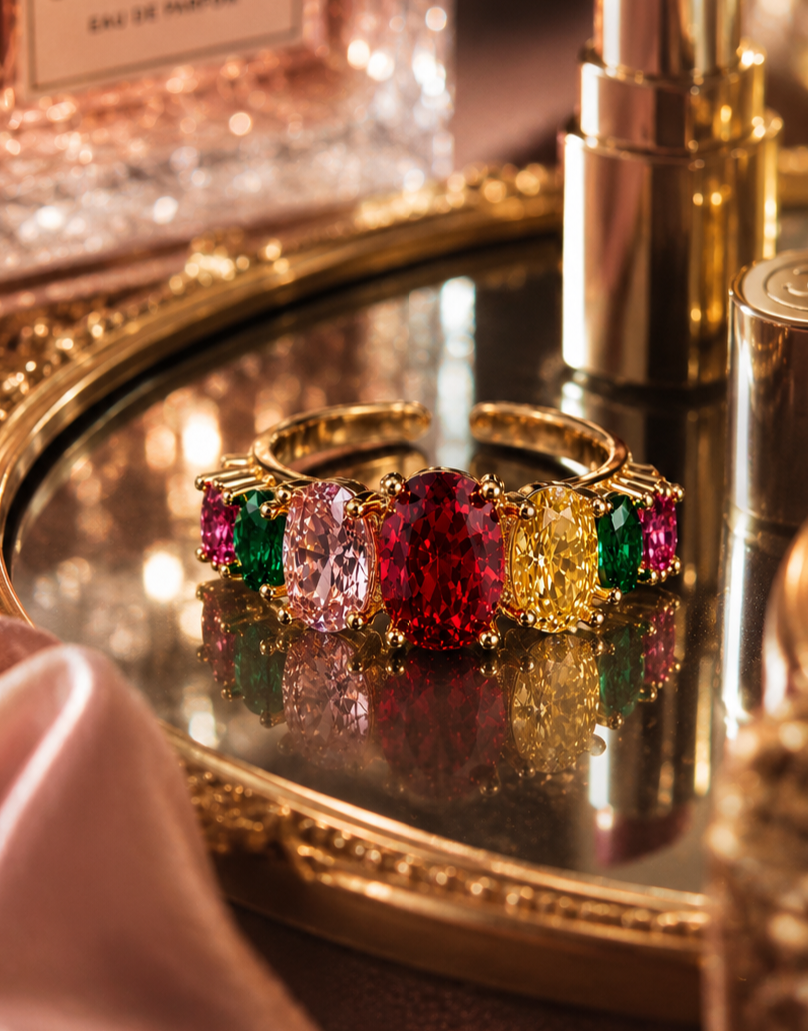 VIYOMA Regal Spectrum Ring