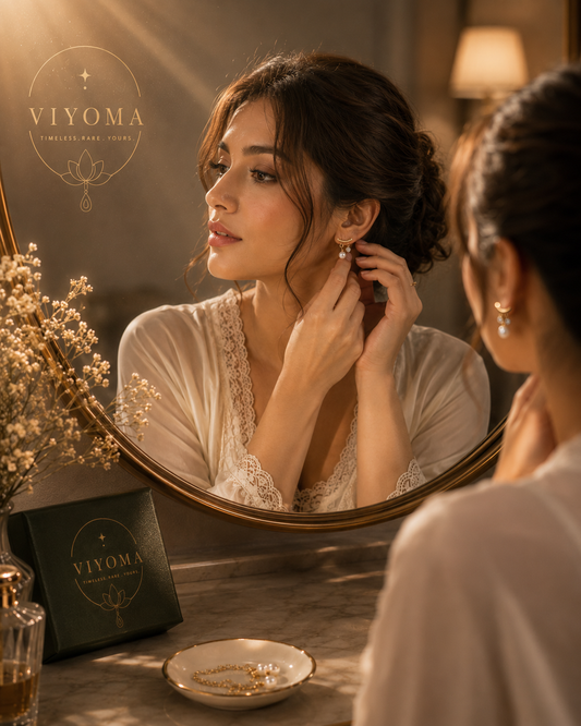 VIYOMA Celeste Pearl Drops