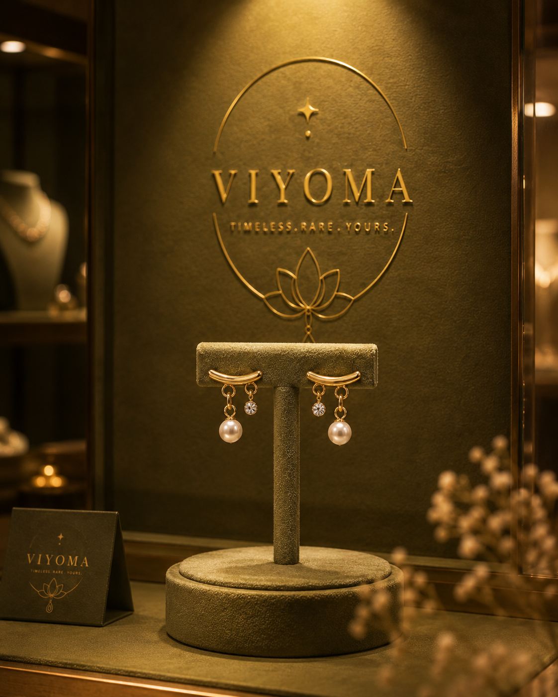 VIYOMA Celeste Pearl Drops
