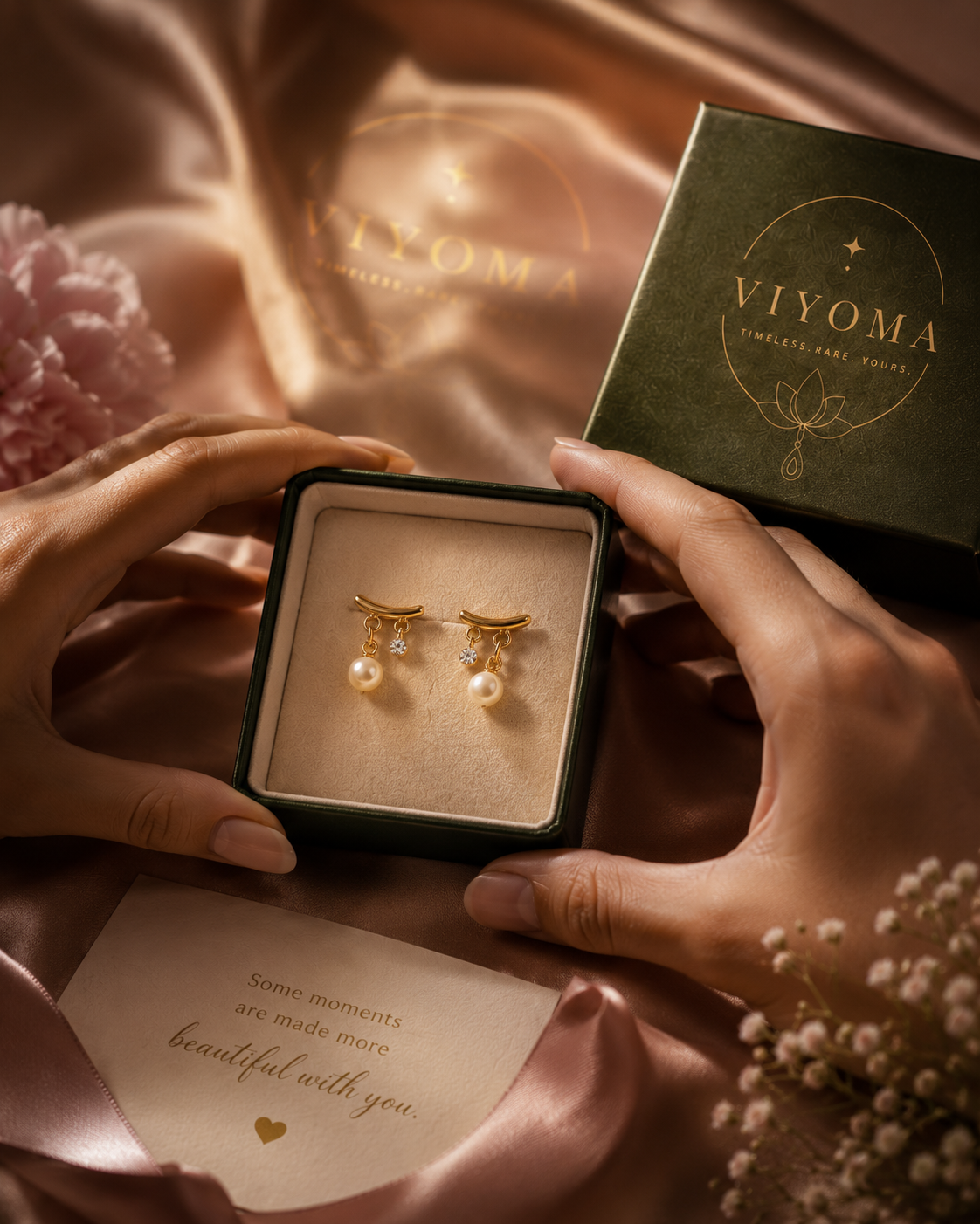 VIYOMA Celeste Pearl Drops