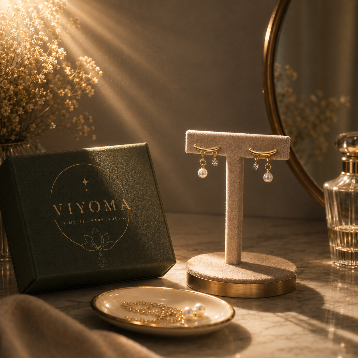 VIYOMA Celeste Pearl Drops